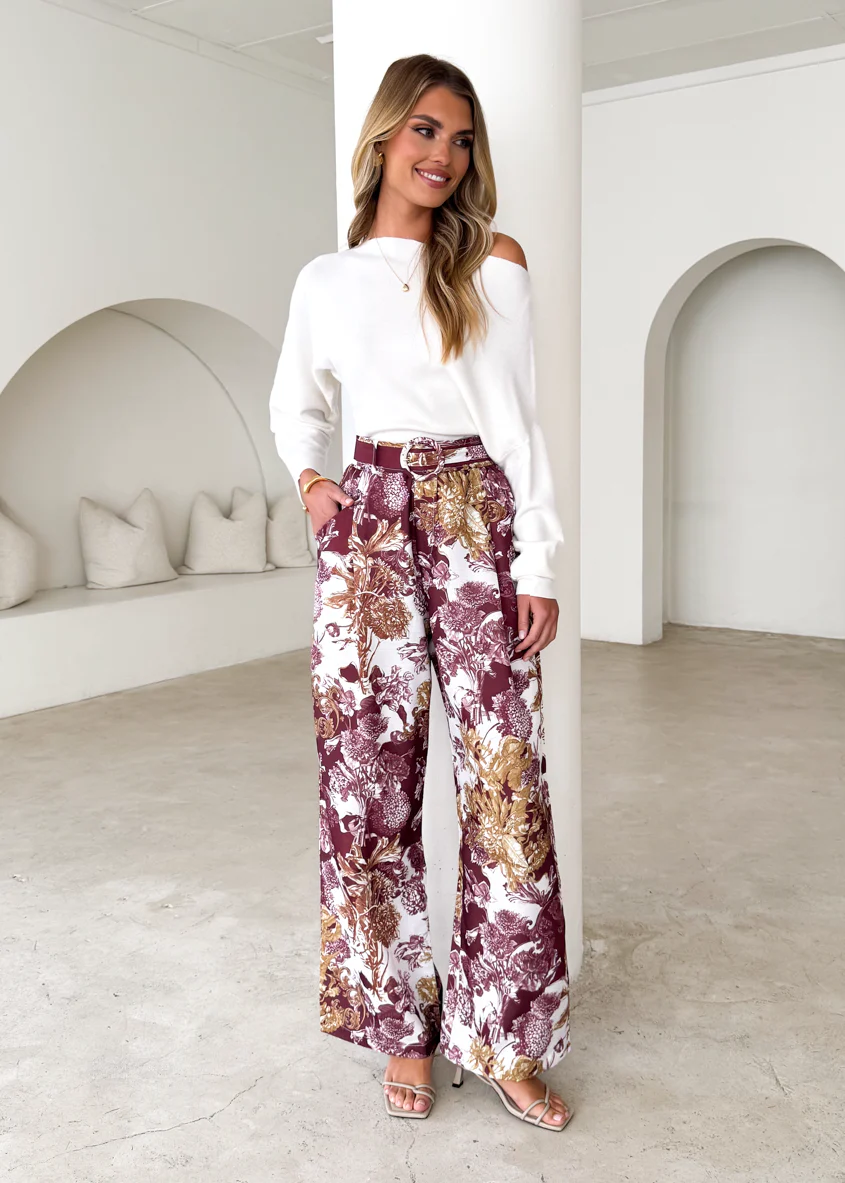 Tethroe Pants - Merlot Chateau - Honorern