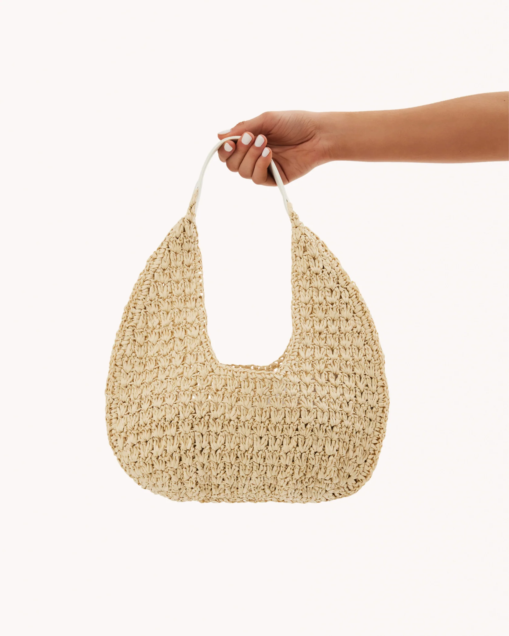 Jasmine Shoulder Bag - Natural Raffia - Honorern