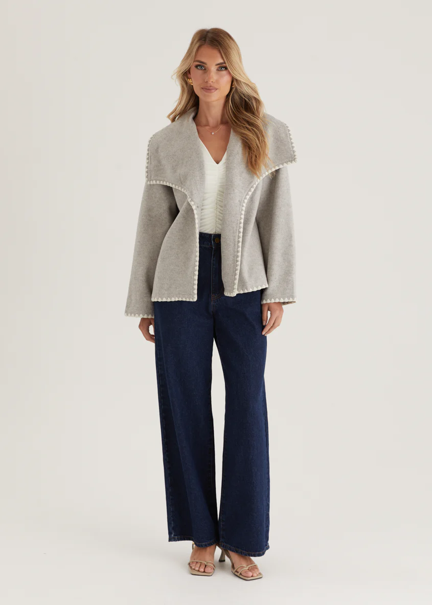 Rosalita Jacket - Grey - Honorern