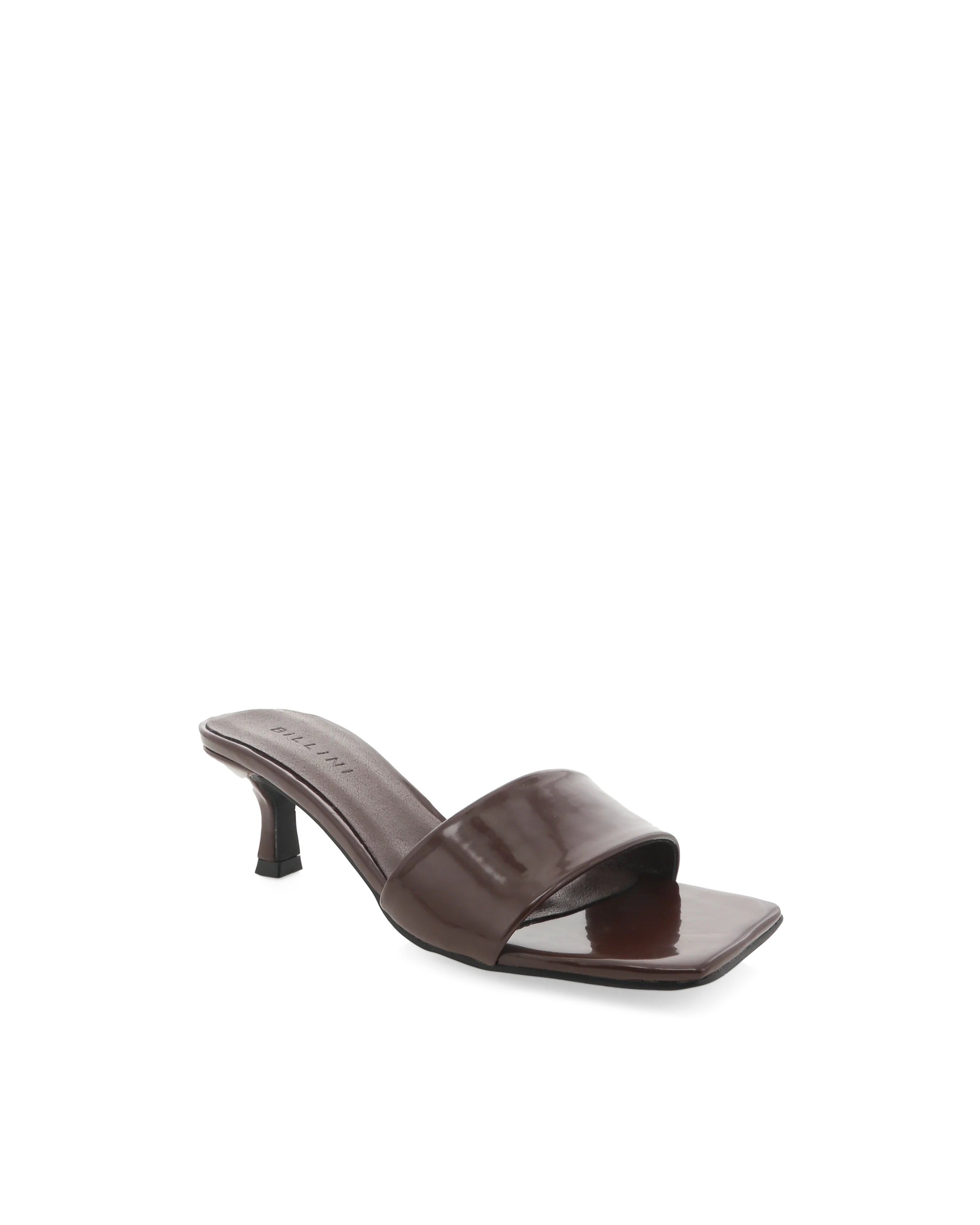 Olga Heels - Choc Shine - Honorern