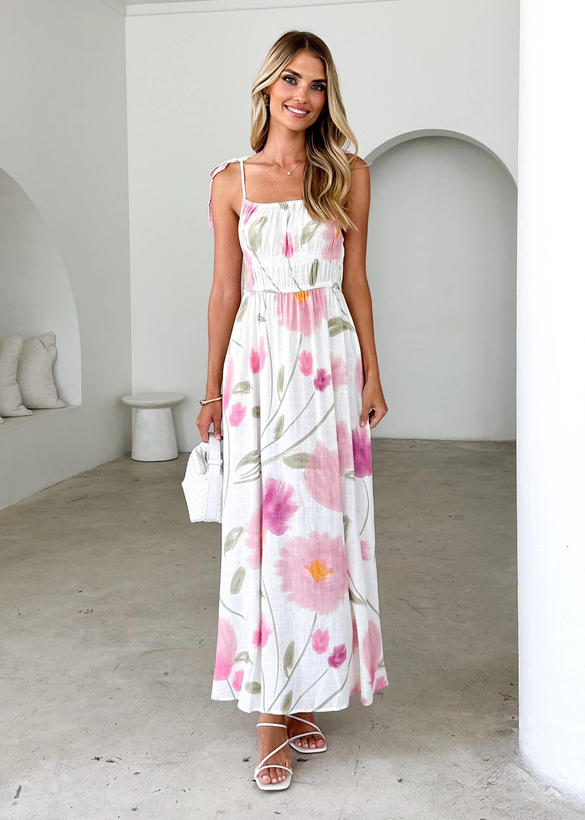 Wildflower Maxi Dress - Blossom - Honorern