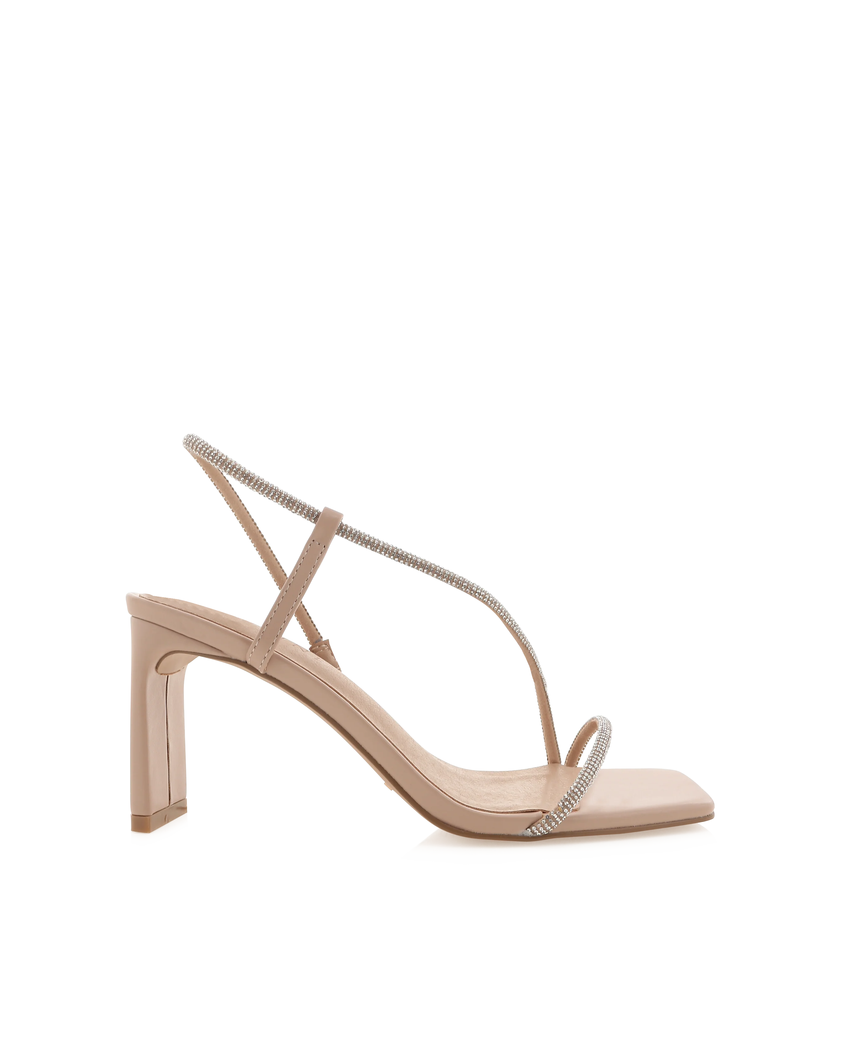 Kaye Heels - Nude Diamante - Honorern