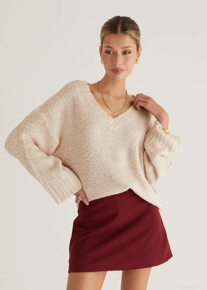 Shanti Sweater - Cream - Honorern