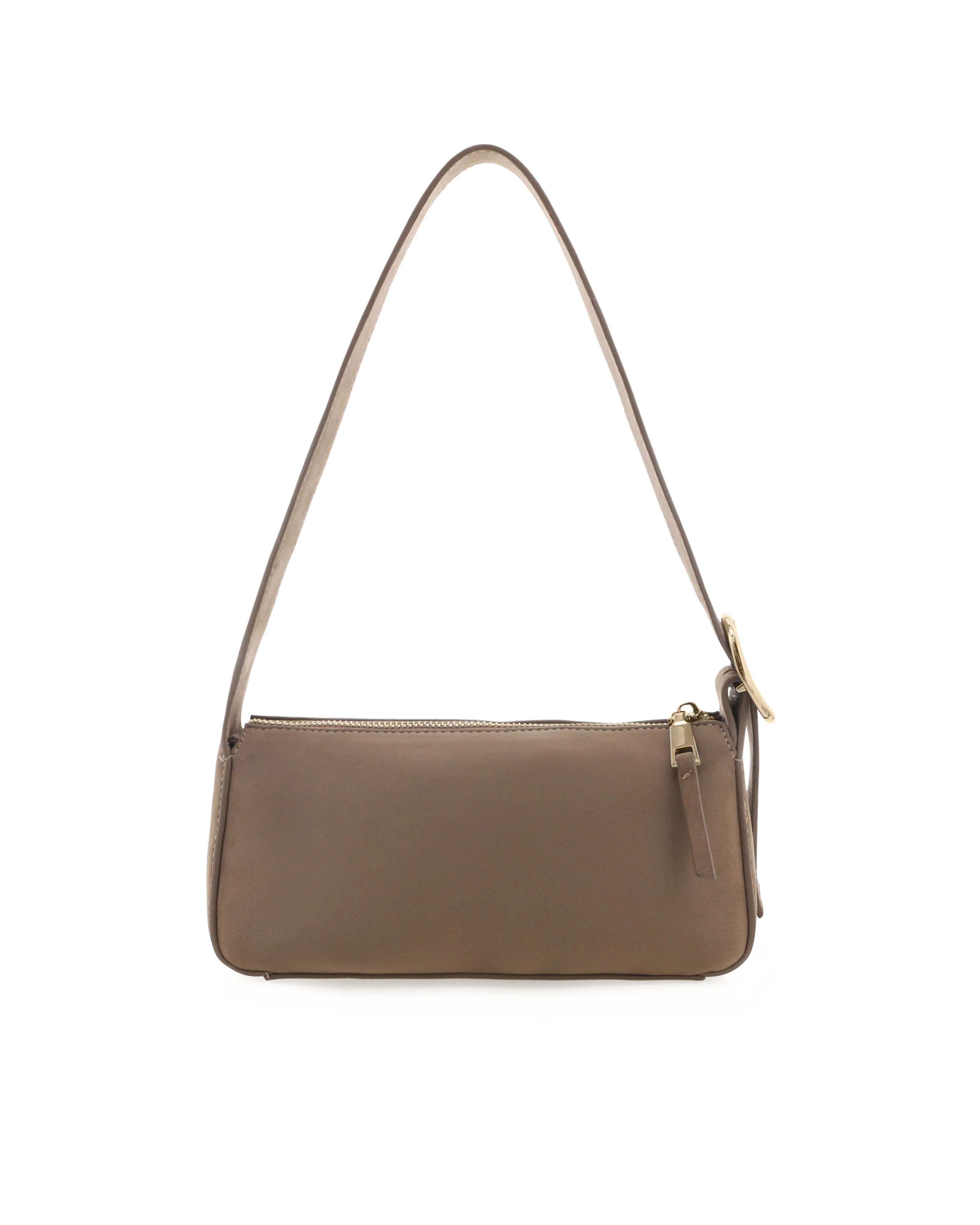Hailey Shoulder Bag - Fawn Suede - Honorern
