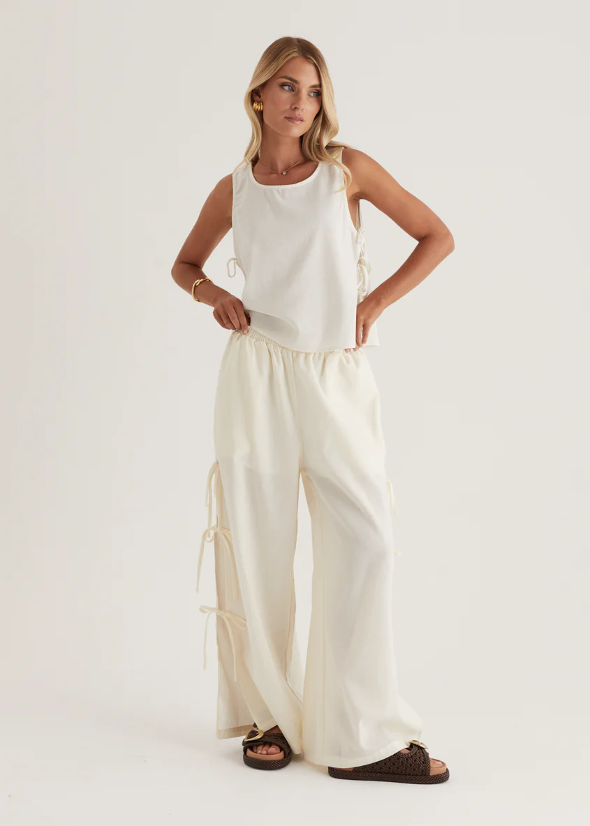 Whinley Pants - Cream - Honorern