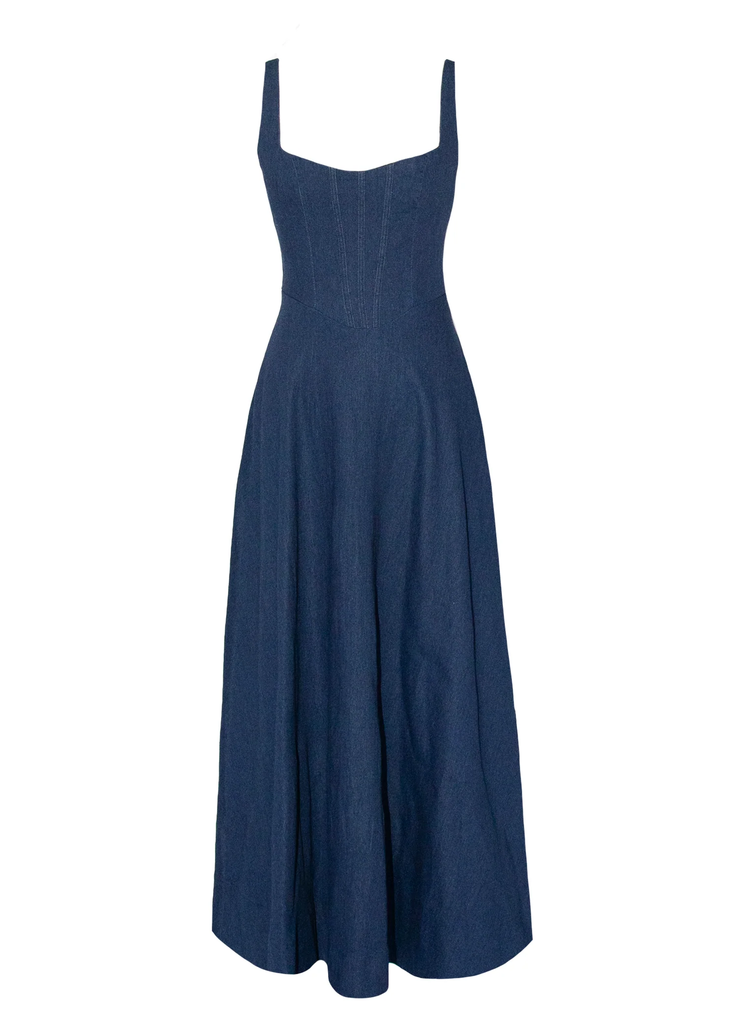 Toscana Maxi Dress - Indigo - Honorern