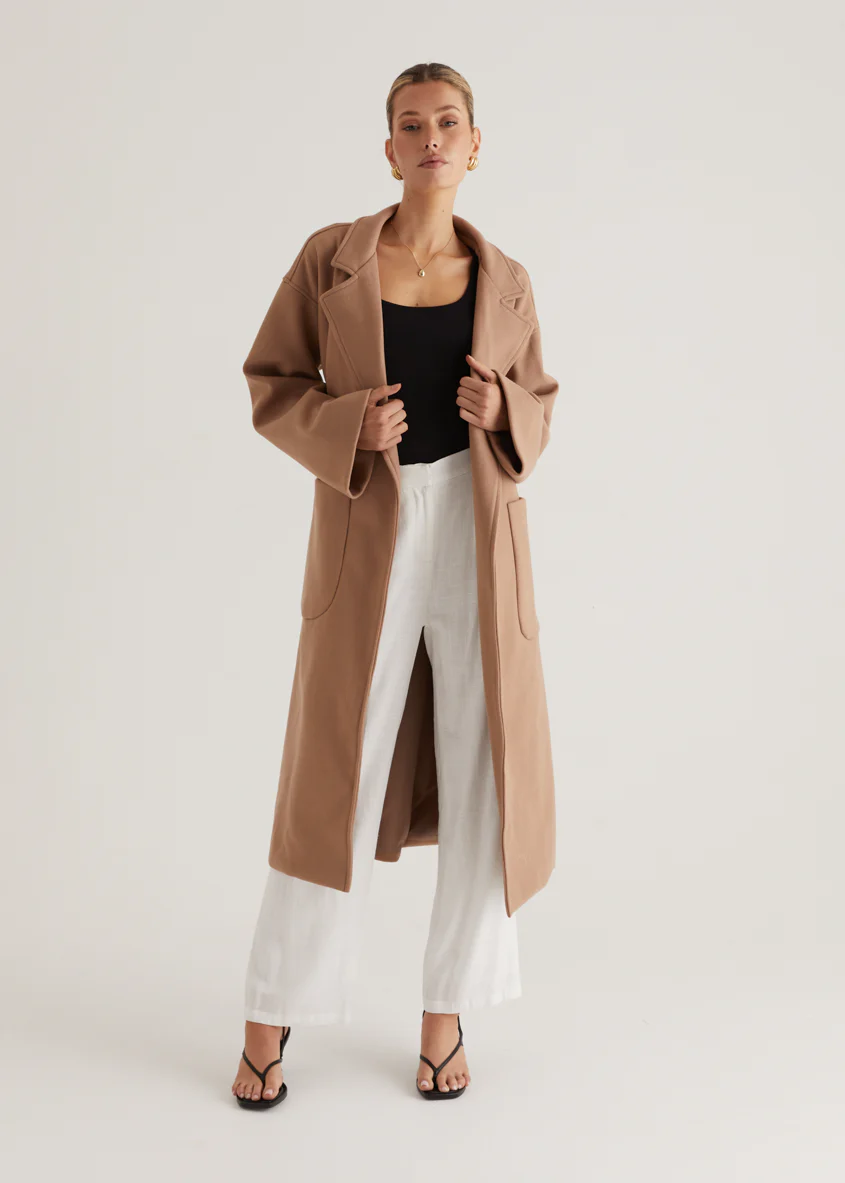 Caylee Coat - Tan - Honorern