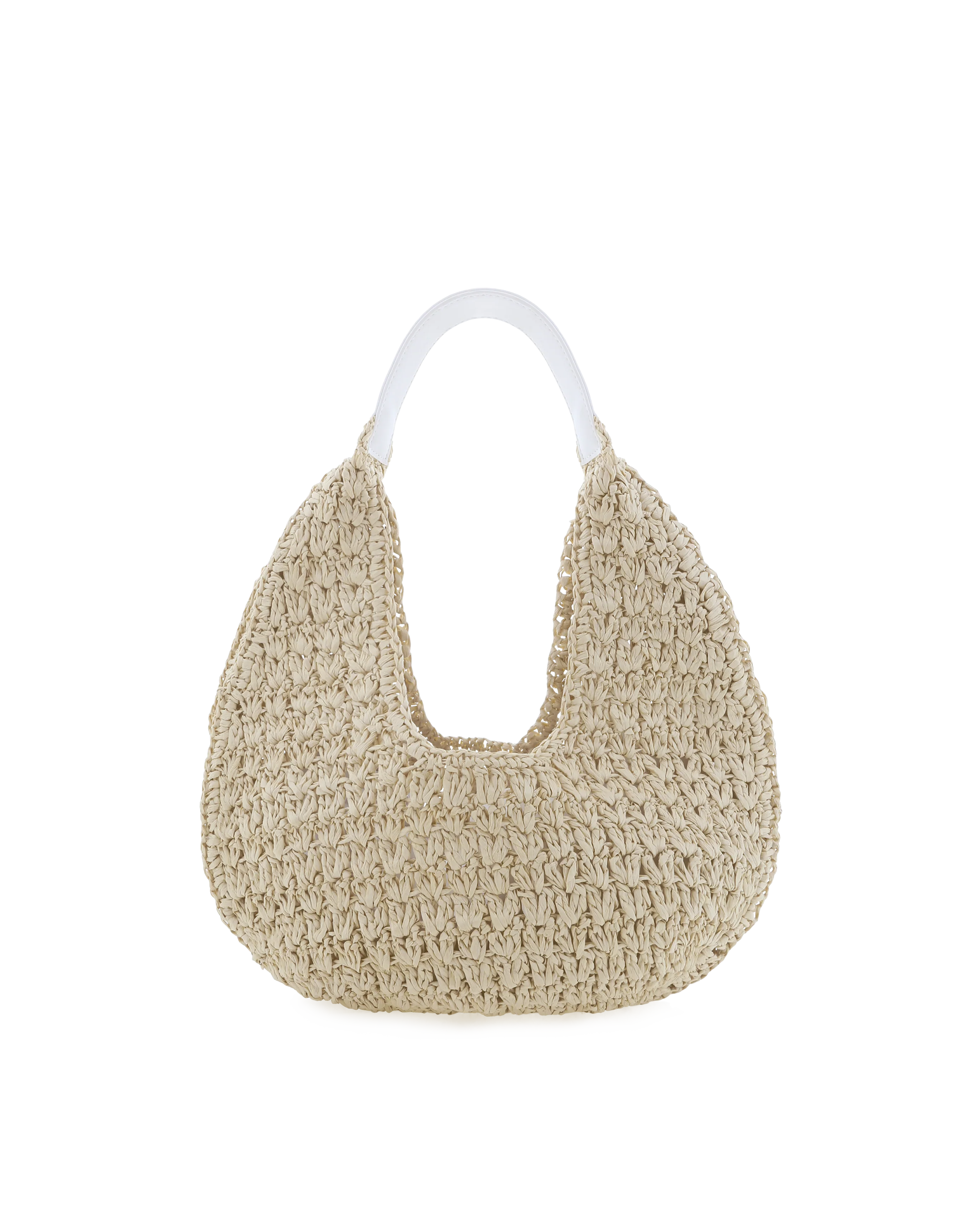 Jasmine Shoulder Bag - Natural Raffia - Honorern