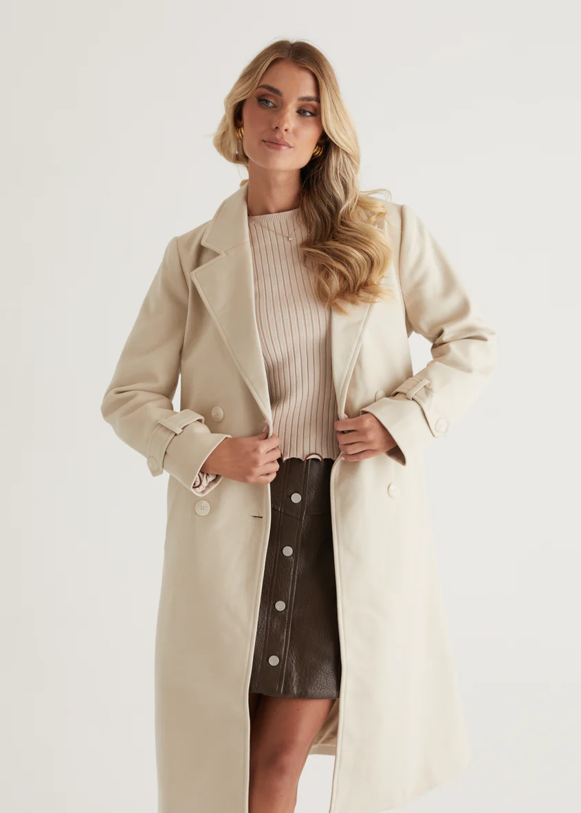 Matilda Coat - Almond - Honorern