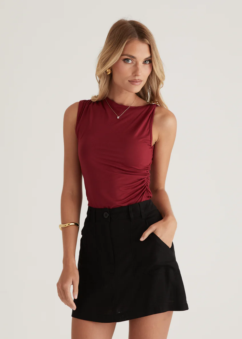 Psalm  Skort - Black - Honorern